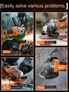 Amoladora Angular Inalámbrica Bert con Batería de Litio, Motor Grande de Grado Industrial 5030, 13000 RPM, Herramienta Manual para Cortar y Pulir - Product Image 3