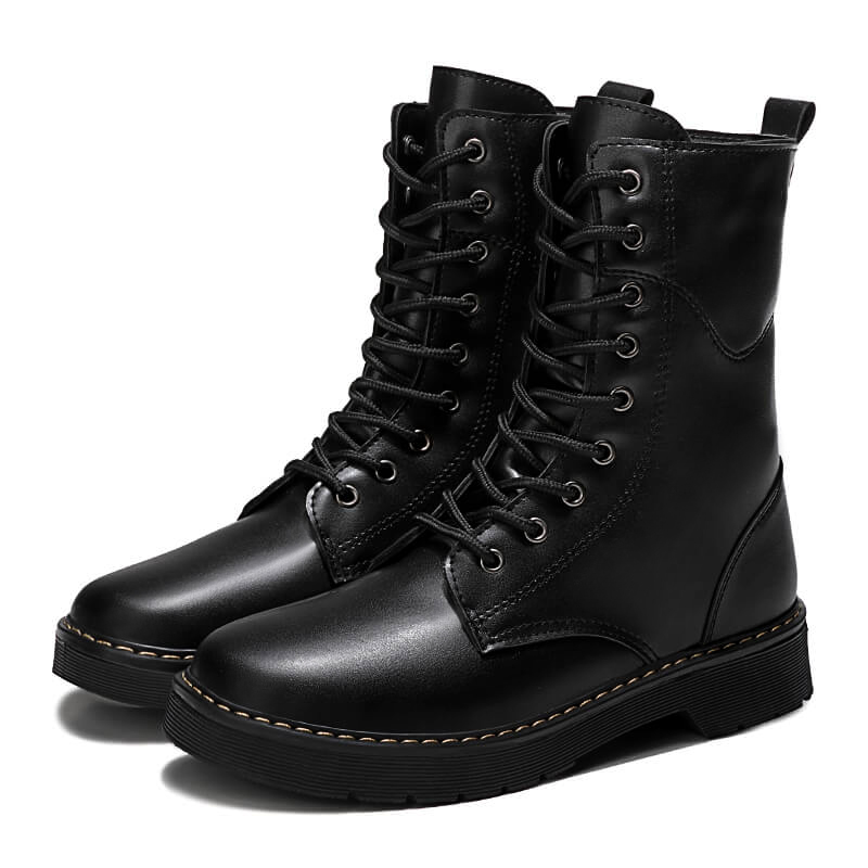 Хорошее качество и низкая цена военные тактические черные женские и мужские ботинки