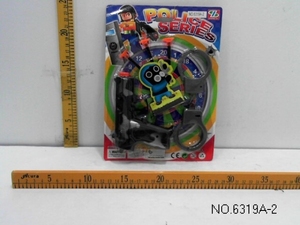 Ensemble de pistolets jouets POLICE en double pack avec cible - Jouets de jeu de rôle pour enfants - Product Image 4