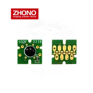 ZHONO ใช้งานร่วมกับ T9681 T9691 T9701ชิปใช้ครั้งเดียวสำหรับชิปตลับ Epson WF-M5299a M5799a