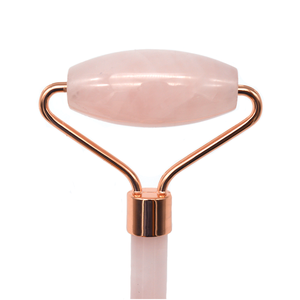 Rouleau de quartz rose de rose de <span class=keywords><strong>jade</strong></span> naturel pour le visage Authentique rouleau facial de quartz de rose, <span class=keywords><strong>masseur</strong></span> de rouleau d - Product Image 3