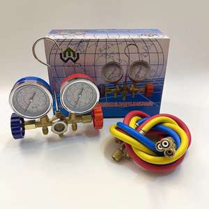 ชุดวาล์ววัดแรงดันคู่ CT-536 สำหรับเครื่องปรับอากาศ พร้อมน้ำยาทำความเย็น R134A อุปกรณ์เสริม R22 น้ำยาทำความเย็น และเครื่องมือทำความเย็น - Product Image 5