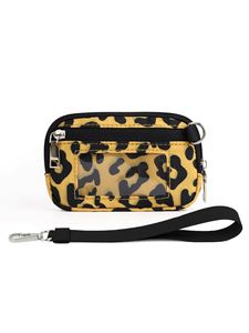 Custom Women's Waterproof Nylon Wristlet <b>Wallet</b> - <b>Zip</b> Card Case with ID Window & Keychain for Promotional Gift - Product Image 3