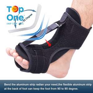 Top One Corrector de órtesis ajustable Soporte de caída Fascitis plantar Tobillo Correa para el pie Tirantes - Product Image 6