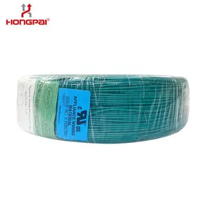 Ul2468 28*2c-18 * 3c awg isolamento de fio elétrico cortado de cobre para aparelhos, fabricante de alta qualidade