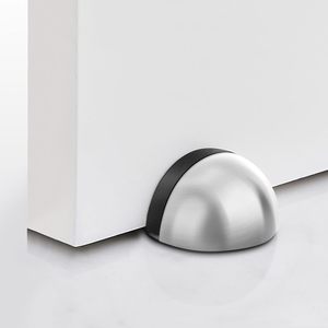 Tope de <span class=keywords><strong>puerta</strong></span> de acero inoxidable moderno QIYANG, Tope de <span class=keywords><strong>puerta</strong></span> de madera para montaje en <span class=keywords><strong>suelo</strong></span> de goma para herrajes de <span class=keywords><strong>puerta</strong></span> de construcción de hoteles - Product Image 2