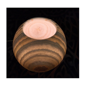 Portavelas de Ónix Redondo para Velas de Té, de Alta Calidad, con Logotipo Personalizado, Decoración para el Hogar de Pascua, Precio de Fábrica - Product Image 2