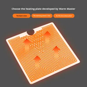 Тепловая подушка для рептилий, 5 Вт, безопасный нагревательный коврик для черепах, лягушек, змей, ящериц, прямая Подключаемая изоляция, 5,5*6 дюймов под резервуар террариум - Product Image 4