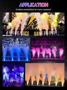 MAYAFX Fog Jet Machine 3500W DMX Remote <strong>Control</strong> RGB LED CO2 JET Model Vertical Smoke Stage Shows Music - Product Image 5