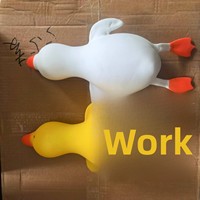 Nouveautés en gros : Squishy anti-stress extra-large en caoutchouc, motifs Canard jaune, Ananas, Fraise, Modèle 14 ans