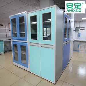 Armario de Almacenamiento para Laboratorio Anding, de Aluminio con Recubrimiento en Polvo, con Cerradura, a Prueba de Explosiones, Azul, para Reactivos Químicos - Product Image 1