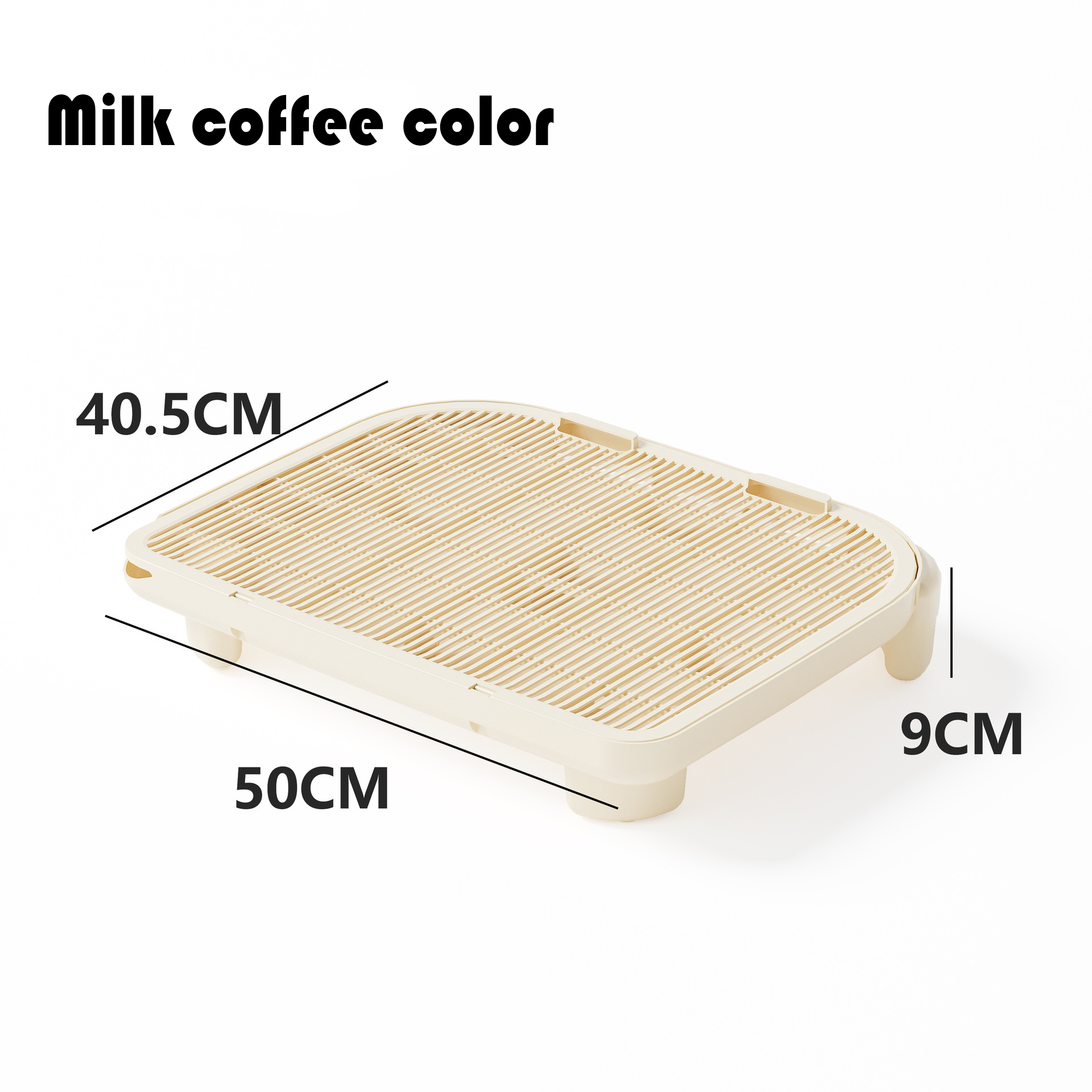 9cm Milk coffee color