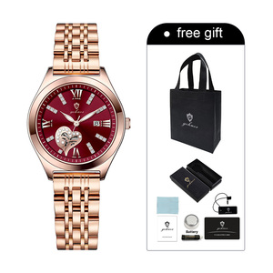 Montre-bracelet <span class=keywords><strong>à</strong></span> quartz Gohuos 7816 pour femme avec accessoires, mode, date automatique, résistante <span class=keywords><strong>à</strong></span> l'<span class=keywords><strong>eau</strong></span>, en stock, montre féminine - Product Image 1