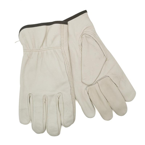 Gants de sécurité en cuir, longueur poignet, style uni, respirants, non doublés, écologiques, compatibles écran tactile, détection d'aiguilles, hiver, décontractés, usage quotidien - Product Image 2