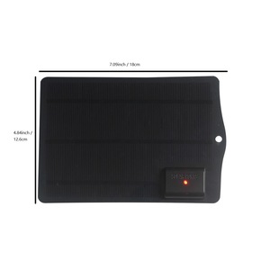 Panel de Carga Solar Masuyoshi Mitsu de 7W 5V, Cargador Portátil para Teléfono Móvil, Banco de Energía USB, Cargador de Emergencia - Product Image 3