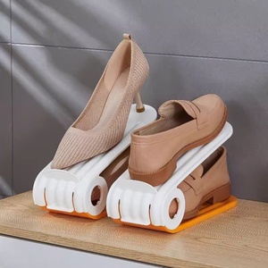 Organizzatore per Scarpe Regolabile, Portascarpe Salvaspazio per Armadio, Organizzatore per Scarpe a Doppio Strato per <span class=keywords><strong>Casa</strong></span> - Product Image 2