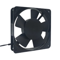 Ventilateur axial silencieux 12025 5 pouces 110V 220V AC 120x120x25mm à haut débit d'air pour le refroidissement des chargeurs de véhicules électriques