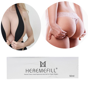 Remplisseur injectable à l'<span class=keywords><strong>acide</strong></span> <span class=keywords><strong>hyaluronique</strong></span> (HA) pour le visage, la poitrine, les fesses et les lèvres – Anti-rides et anti-âge – OEM ODM - Product Image 1