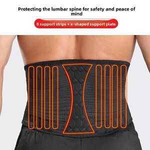 Ceinture <span class=keywords><strong>de</strong></span> sport élastique et respirante en caoutchouc, soutien lombaire pressurisé pour le basketball, la course à pied, hommes et femmes, OEM ODM - Product Image 2