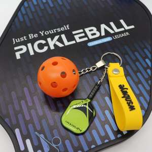 พวงกุญแจไม้พายพิคเคิลบอล <span class=keywords><strong>Joola</strong></span> <span class=keywords><strong>Ben</strong></span> Johns Hyperion รุ่นคาร์บอน DIY 3D ของใหม่จากธุรกิจ Selkirk - Product Image 6