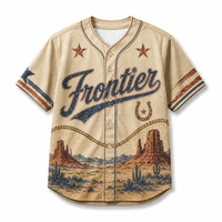 Seragam Bisbol Maillot De Baseball Sublimasi Kustom Drop Shipping Print on Demand Pakaian Sublimasi Blanks