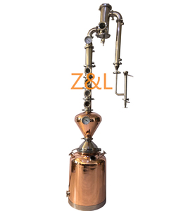 Equipo de Destilación de Ginebra, Columna de Destilación de 50L 100L 200L, Canasta de Destilación de Ginebra de 4\" <span class=keywords><strong>6</strong></span>\", Destilador de 3\" 4\" - Product Image 3