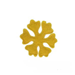 Wholesale Zenidoo Eco-Friendly Natural Loofah Small <b>Cat</b> <b>Toy</b> Christmas Snowflake Design Catnip Filled <b>Interactive</b> Chew <b>Toy</b> - Product Image 6