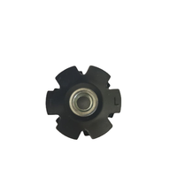 Écrou étoile de 28,6 mm pour potence de vélo, écrou étoile pour tube de direction de VTT, pièces de rechange pour potence de fourche de vélo