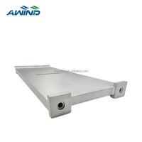 Plaque de refroidissement liquide pour modules IGBT, plaque de refroidissement pour module de batterie EB, grande plaque en aluminium usinée, plaque de refroidissement par eau