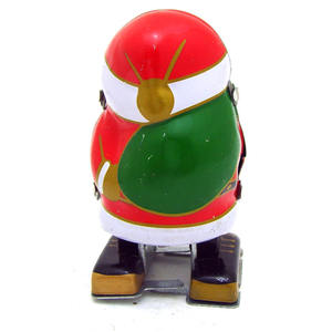 EE1327 Klassische mechanische Aufzieh spielzeug roboter Weihnachts mann Handgemachte Vintage Wickler Zinn Weihnachts mann Sammlung Uhrwerk Roboter - Product Image 5