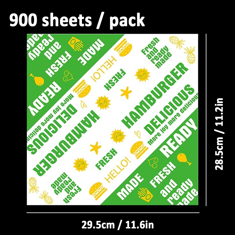 Fresh Burger (900pcs/pack)