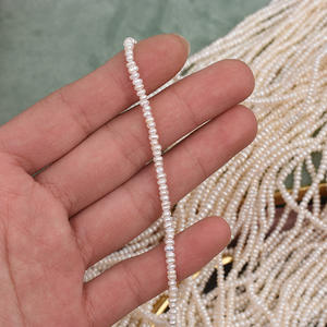 Yiwu Wholesale Loose <strong>Pearl</strong> Beads for Clavicle Chain Necklace <strong>2MM</strong> High Quality <strong>Fresh</strong> <strong>Water</strong> <strong>Pearls</strong> - Product Image 2