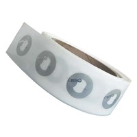Etiqueta Mini RFID Youyue con UID Modificable 213, 25 mm de Diámetro, 13.56 MHz, Etiqueta NFC Adhesiva