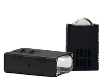 TCYATO-Calandre LED bicolore de 1.5 pouces pour voiture, phare antibrouillard à matrice pour module de moto