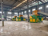 Broyeur industriel à double arbre Shengzhong, haute efficacité, pour pneus, acier, alliage métallique, PP et seaux