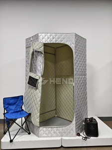 Tente de sauna personnelle à chauffage rapide - Température jusqu'à 130°C ℉   <span class=keywords><strong>En</strong></span> 5 minutes, <span class=keywords><strong>thérapie</strong></span> à la vapeur portable - Product Image 5