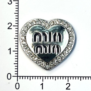 Pinza para el pelo con forma de corazón, de resina plástica, accesorio de joyería DIY, horquilla decorativa para el Día de San Valentín para mujer - Product Image 3
