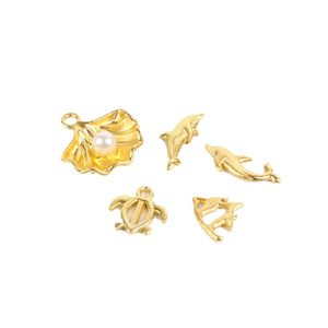 Esmalte Perla Concha peces Tortugas <span class=keywords><strong>delfines</strong></span> ballenas Encantos Colgantes - Product Image 6