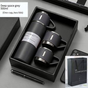 <b>Large</b> Capacity Water Cup Portable Men's and Women's Business <b>Gift</b> <b>Box</b> Set 304 Stainless Steel High-grade Insulated Cup - Product Image 4