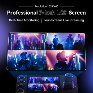 PTZ kamera dan pengontrol 2 buah VL12U 12X Zoom AI pelacakan otomatis 4K PTZ Confernece kamera dengan pengontrol Joystick PTZ - Product Image 5