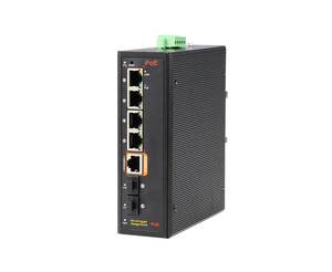 Switch Industrial 4xGE POE+ 2xGF Directo de Fábrica, 1xConsola L2 Totalmente Administrado, 128G, 6KV, IP40, Aplicación CCTV, IEEE 802.3af/at, OEM - Product Image 2