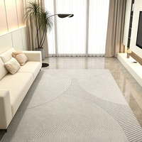 Tapis imprimé abstrait tendance sur mesure 200x300 240x300cm, tapis de salon économique, facile à nettoyer, décoration intérieure, tapis de chambre