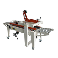 Machine d'emballage de boîtes en carton pour la logistique du commerce électronique, petite machine de scellage automatique de cartons, machine de cerclage à bande pp