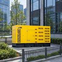 Groupe électrogène diesel silencieux Cummins 475 kVA/380 kW, générateur diesel 475 kVA, générateurs diesel 380 kW de type cabine avec AVR