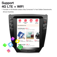 Autoradio Android 14 Carplay GPS Navi Lecteur vidéo Multimédia Stéréo pour Lexus IS200 IS250 IS300 IS300C 2006-2011 Écran Tesla