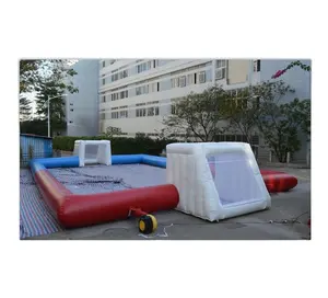 Water Slip n Slide Football Pitch Hire Inflatable Soap Soccer Field Court Inflatable Soccer Field For Sale