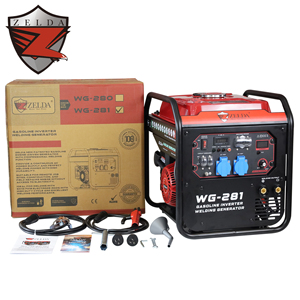 Generador de Soldadura a Gasolina ZELDA WG-281 110V 4.5KW 30-280A de Alta Durabilidad para Reparación de Metales en Obras Remotas - Product Image 6