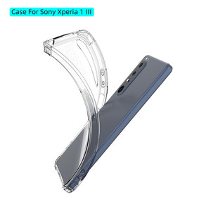 Mới đến rõ ràng mềm TPU trường hợp điện thoại cho Sony <span class=keywords><strong>Xperia</strong></span> XZ1 nhỏ gọn trở lại trường hợp đối với Sony <span class=keywords><strong>Xperia</strong></span> 5 1 IV trường hợp - Product Image 3