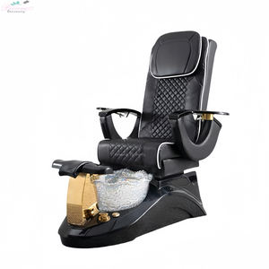 Moderne profession elle Pipeless Whirlpool Entladung pumpe Fuß Spa <span class=keywords><strong>Massage</strong></span> stuhl schwarz Pediküre Stuhl zum Verkauf - Product Image 1