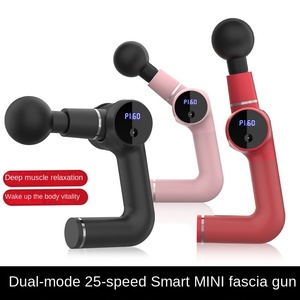 Venta al por mayor <span class=keywords><strong>Mini</strong></span> pequeño tamaño de bolsillo masaje muscular Fascia pistola inalámbrica deportes cuerpo masaje muscular rotatorio Fascia pistola - Product Image 3